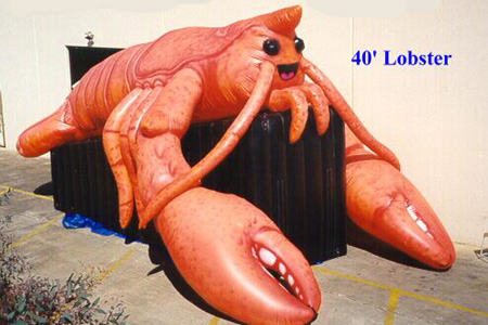 40' Lobster  Giant Balloon