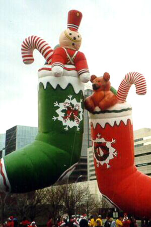 25' Christmas Stocking Christmas Parade Balloons 